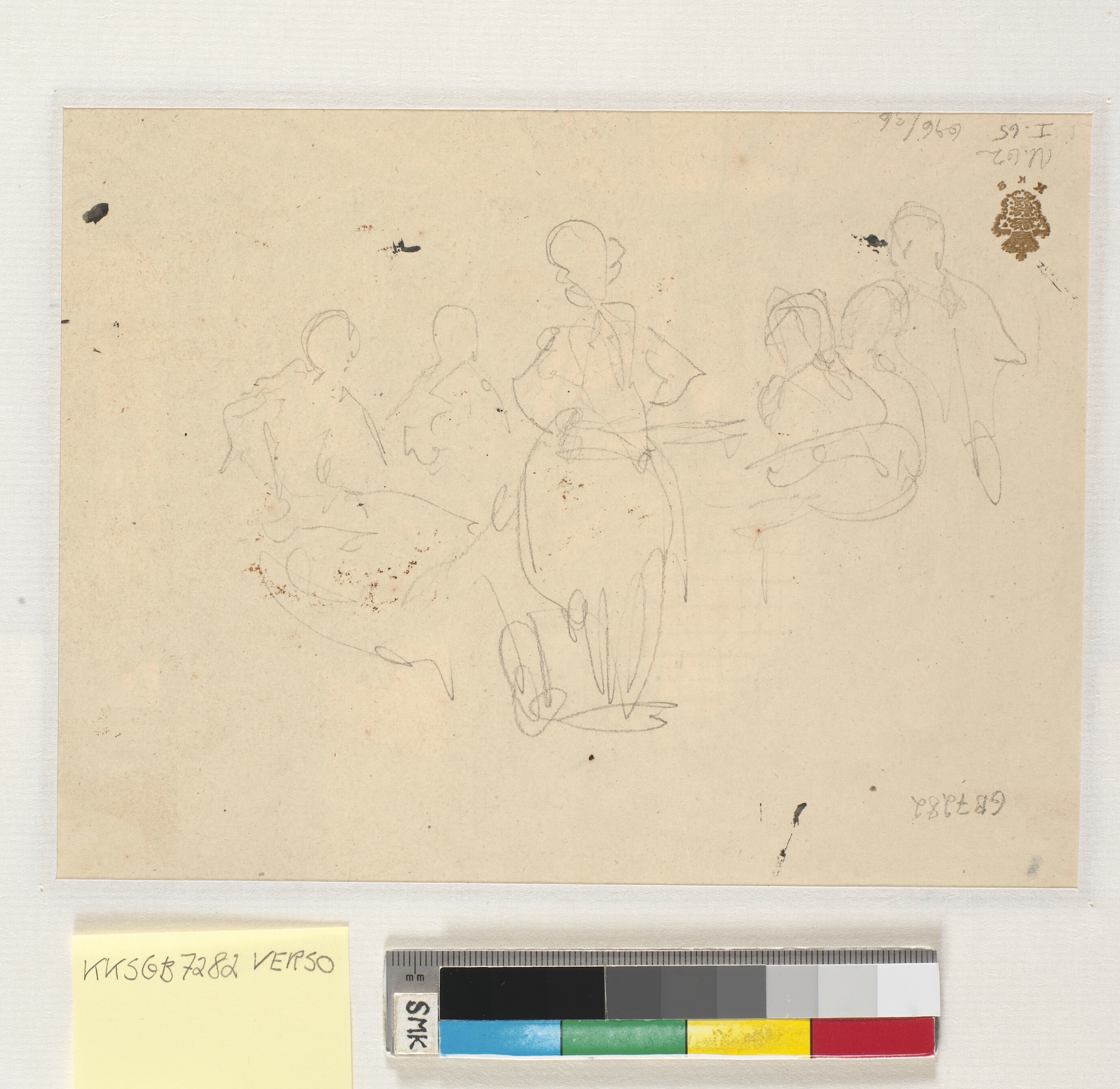 Blyantsrids af et møde